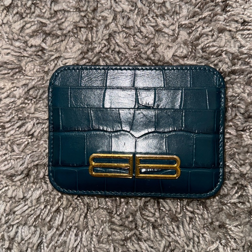 Gossip BB balenciaga leather card holder